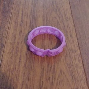 Purple pop it bracelet